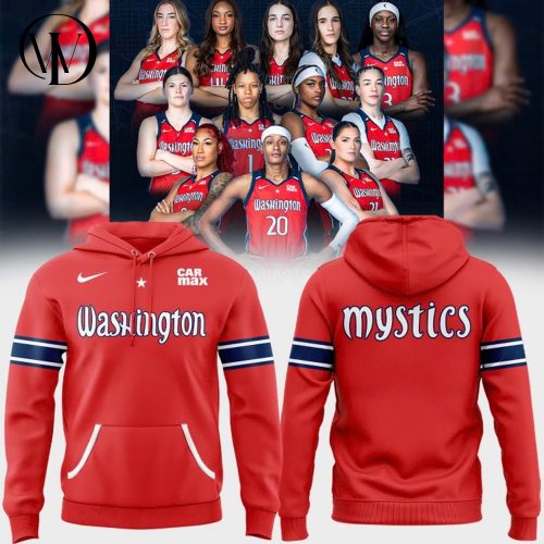 Washington Mystics Special New 2025 Red Hoodie