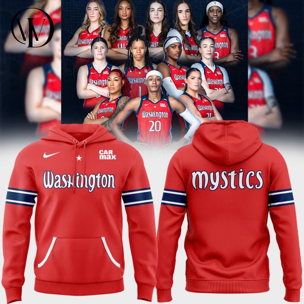 Washington Mystics Special New 2025 Red Hoodie Washington Mystics Special New 2025 Red Hoodie