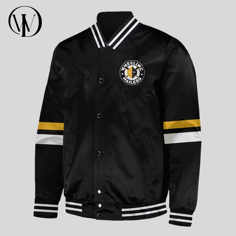 Wheeling Nailers Special New 2025 Black Bomber Jacket Wheeling Nailers Special New 2025 Black Bomber Jacket