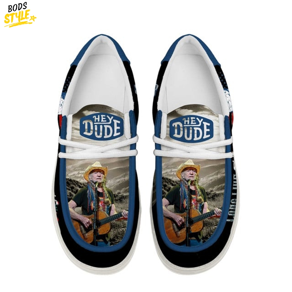 Willie Nelson "Love Live Willie" Special Loafer Shoes Willie Nelson "Love Live Willie" Special Loafer Shoes