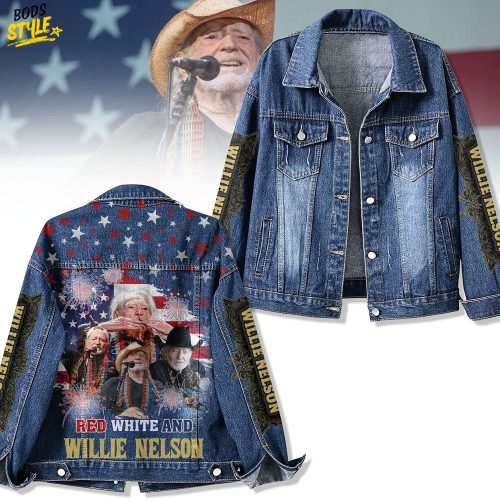 Willie Nelson Tour 2025 Denim Jacket