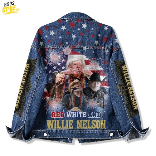 Willie Nelson Tour 2025 Denim Jacket