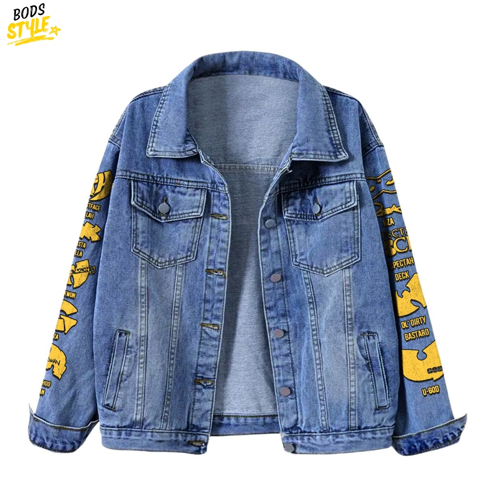 Wu‐Tang Clan Ain't Nuthing ta F' Wit Denim Jacket Wu‐Tang Clan Ain't Nuthing ta F' Wit Denim Jacket