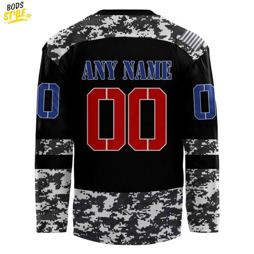 Youngstown Phantoms x Military Appreciation Night Personalized Hockey Jersey