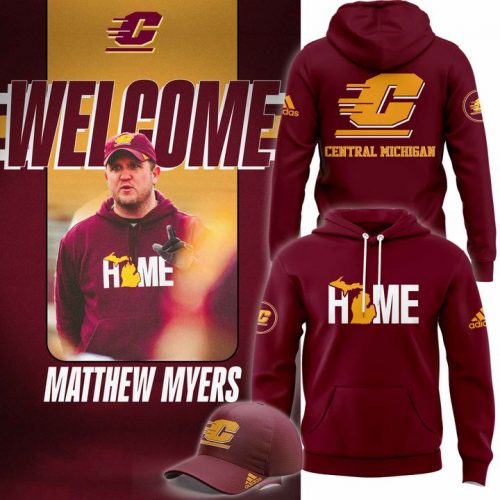 Central Michigan Chippewas Welcome Home Matthew Myers Hoodie