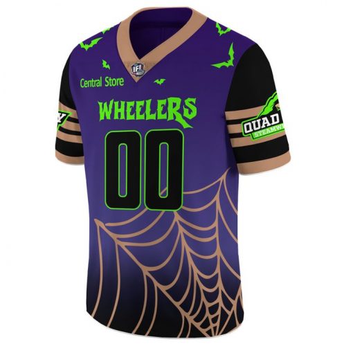 Quad City Steamwheelers Halloween Limited Edition Football Jersey