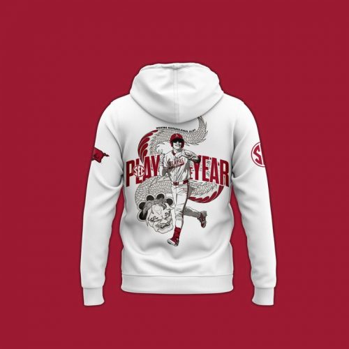 Arkansas Razorback Baseball Wehiwa Aloy Player Of The Year 2025 Hoodie Set