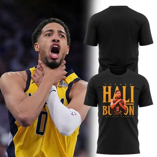 Indiana Pacers x Tyrese Haliburton “Choke” Black T-shirt