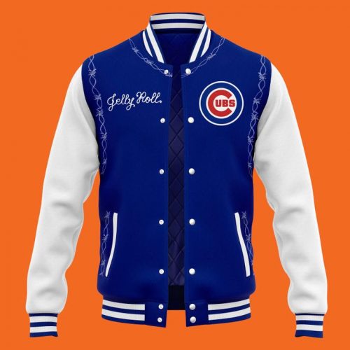Chicago Cubs x 2025 Jelly Roll Wrigley Field Concert “The Big Ass Stadium Tour” Special Baseball Jacket