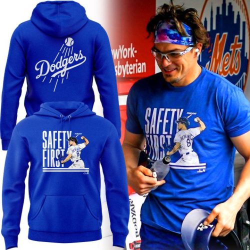Los Angeles Dodgers Safety First Special Edition Hoodie