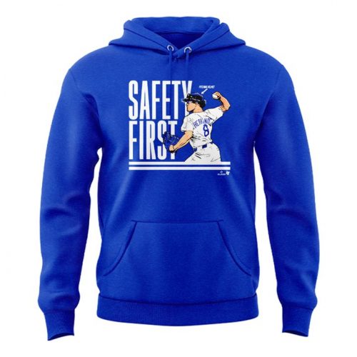 Los Angeles Dodgers Safety First Special Edition Hoodie