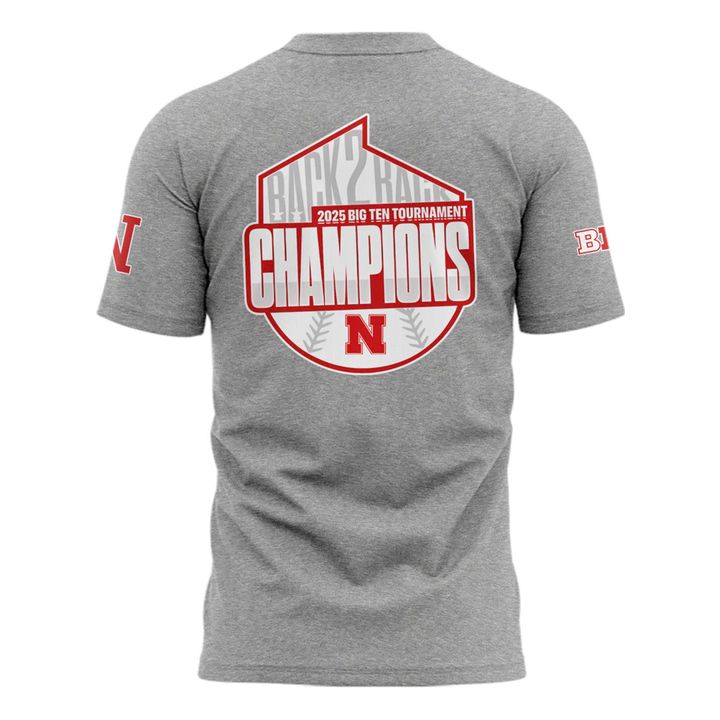 Nebraska Cornhuskers "Huskers Together" Special Grey Tee Nebraska Cornhuskers "Huskers Together" Special Grey Tee