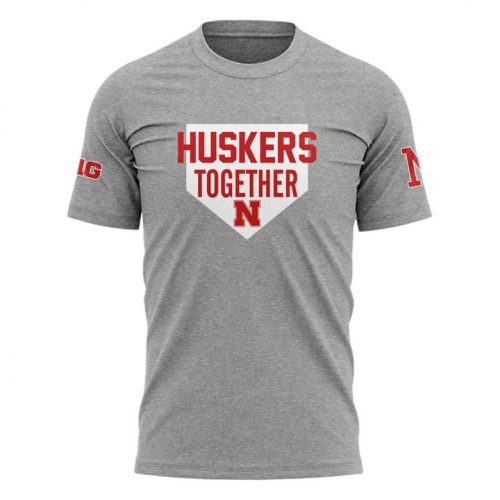 Nebraska Cornhuskers “Huskers Together” Special Grey Tee
