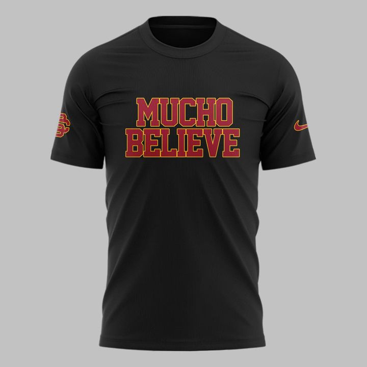 USC Trojans "Mucho Believe" Special Black Tee USC Trojans "Mucho Believe" Special Black Tee