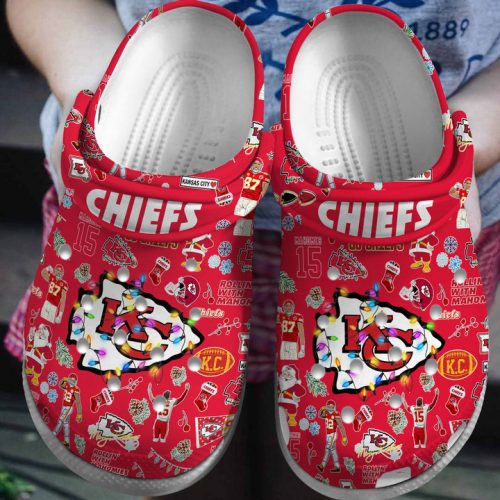 Nfl Kansas City Chiefs Super Bowl Champions Crocs Clogs Shoes