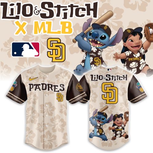 San Diego Padres x Lilo & Stitch 2025 Baseball Jersey