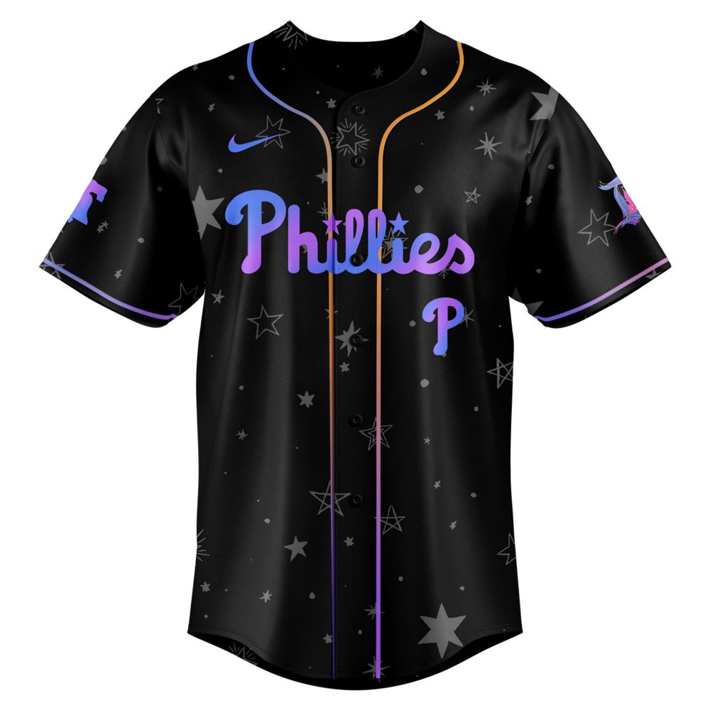 Philadelphia Phillies x Disneyland 70th Anniversary Special Edition Baseball Jersey