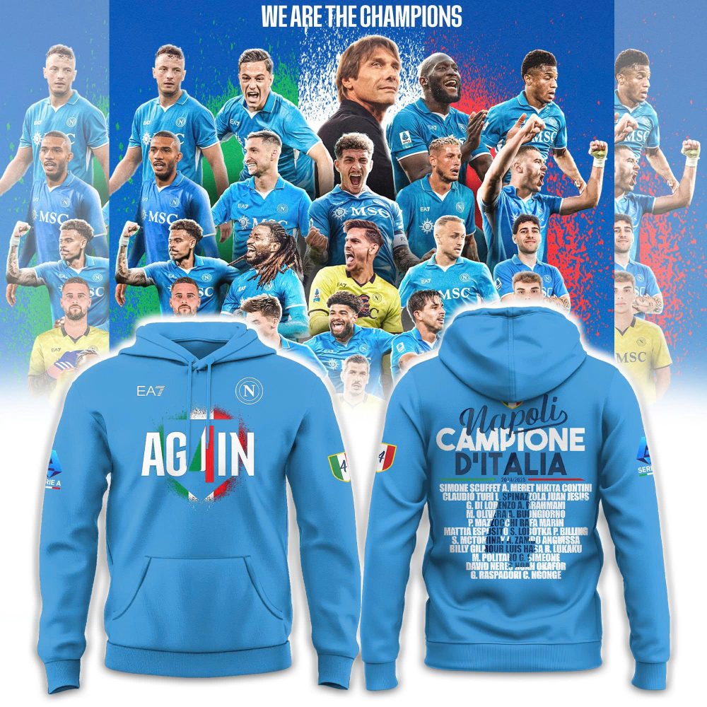 SSC Napoli Campioni d’Italia Special Hoodie