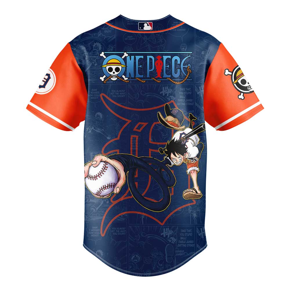 Limited Edition Detroit Tigers One Piece Night Game Blue Jersey Limited Edition Detroit Tigers One Piece Night Game Blue Jersey