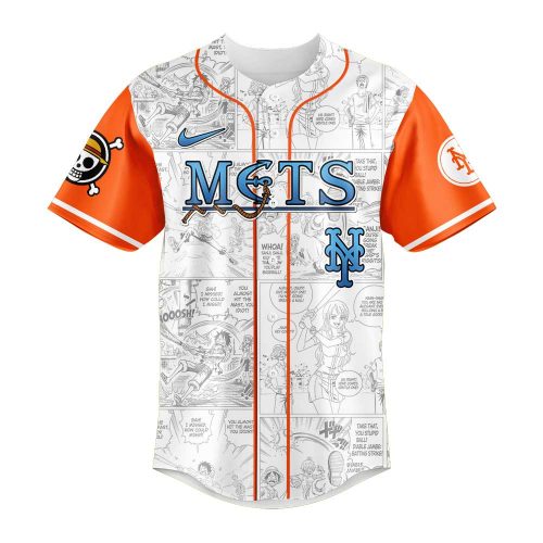 Limited Edition New York Mets One Piece Night Game Jersey