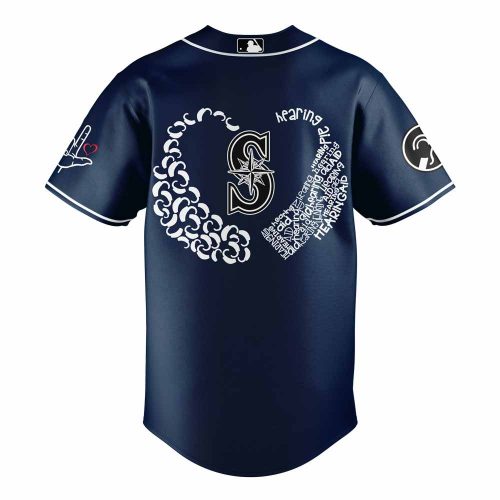 Seattle Mariners Deaf and Hard of Hearing Night Combo Jersey