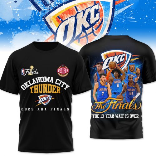 Oklahoma City Thunder 2025 NBA Finals Shirt