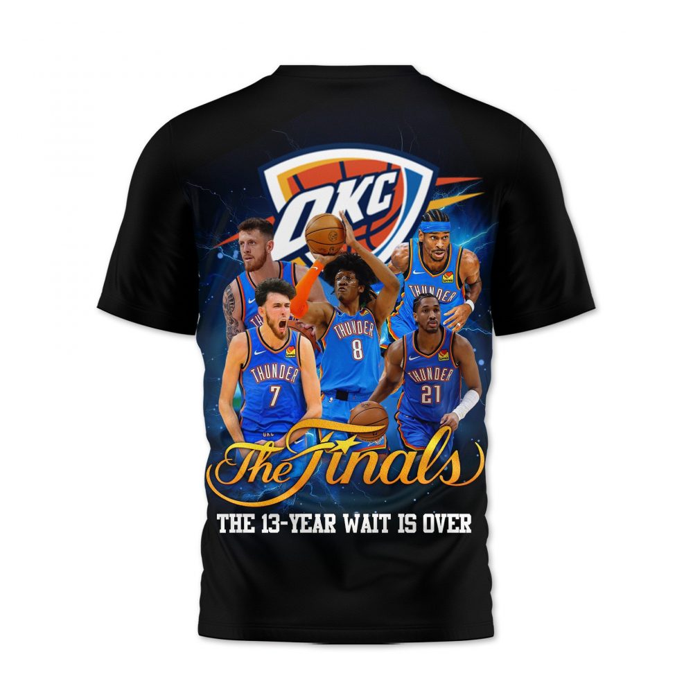 Oklahoma City Thunder 2025 NBA Finals Shirt