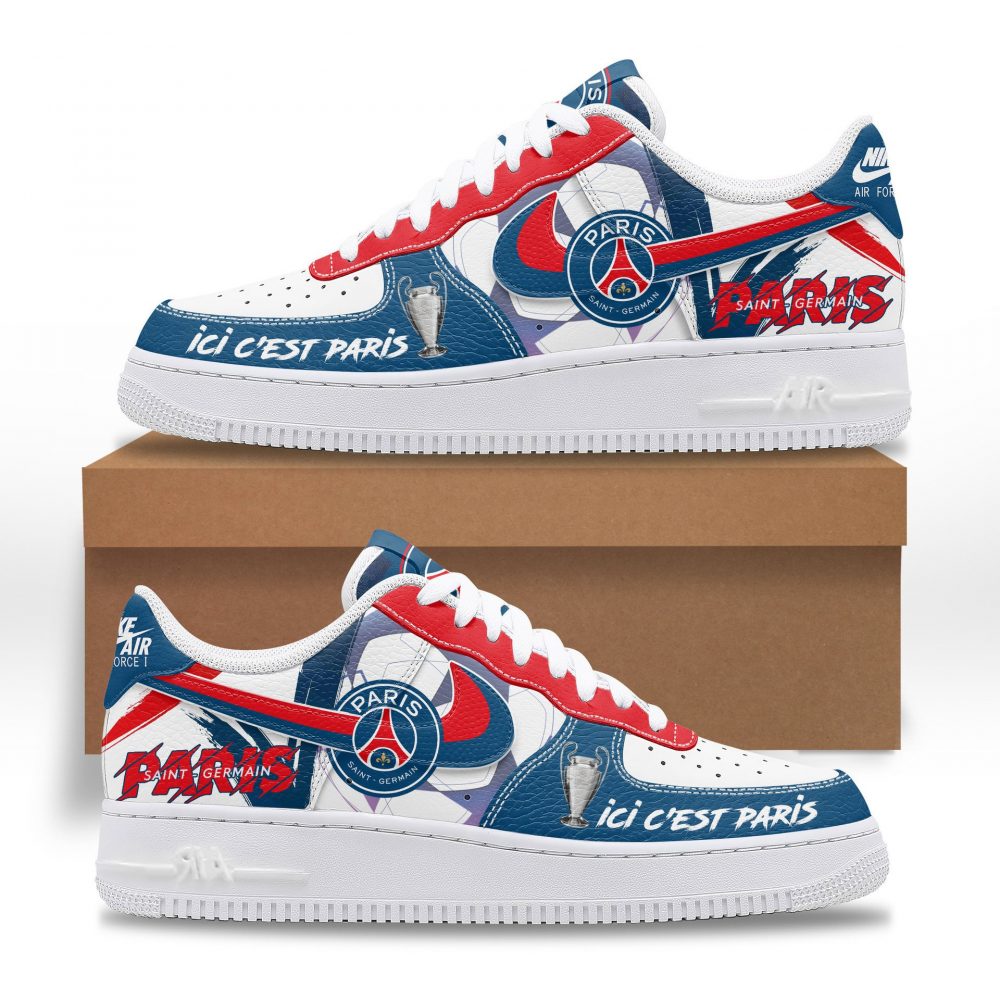 Paris Saint Germain UCL Champions 2025 Special Air Force 1 Sneaker