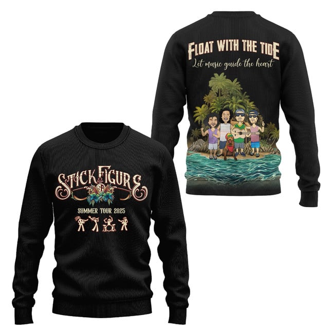 Stick Figure Island Holiday Summer Tour 2025 Premium Shirt Stick Figure Island Holiday Summer Tour 2025 Premium Shirt