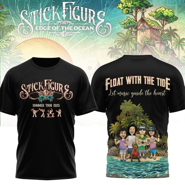 Stick Figure Island Holiday Summer Tour 2025 Premium Shirt Stick Figure Island Holiday Summer Tour 2025 Premium Shirt