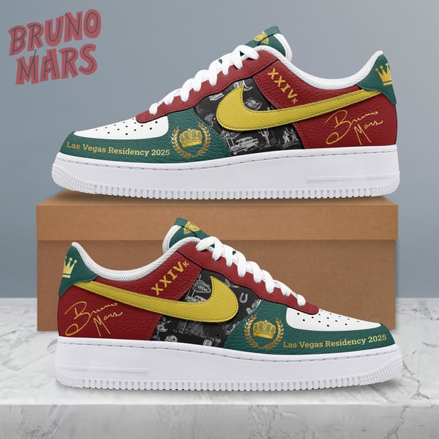 Bruno Mars Las Vegas Residency 2025 Nike Air Force 1 Bruno Mars Las Vegas Residency 2025 Nike Air Force 1
