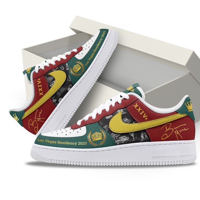 Bruno Mars Las Vegas Residency 2025 Nike Air Force 1 Bruno Mars Las Vegas Residency 2025 Nike Air Force 1