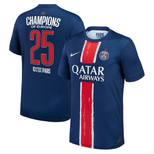 Paris Saint Germain UCL Champions Limited Edition Jersey