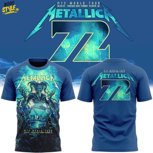 Atlanta Falcons Metallica M72 Tour at Mercedes-Benz Stadium Special Tee