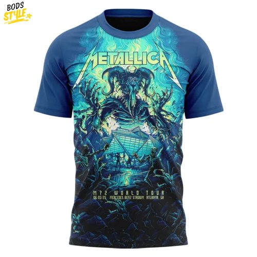 Atlanta Falcons Metallica M72 Tour at Mercedes-Benz Stadium Special Tee