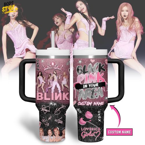 Blackpink in your Area Peronalized Tumbler 40oz with Handle