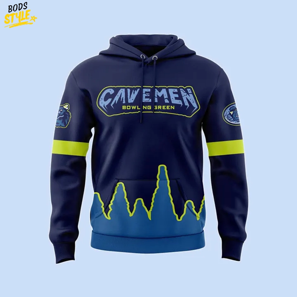 Bowling Green Hot Rods x Cavemen Special New 2025 Hoodie Bowling Green Hot Rods x Cavemen Special New 2025 Hoodie
