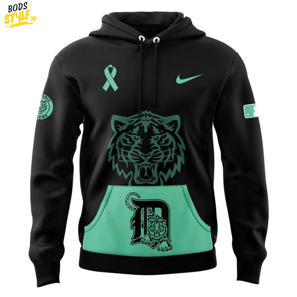 Detroit Tigers x 2025 PTSD Awareness Day Special Hoodie Detroit Tigers x 2025 PTSD Awareness Day Special Hoodie
