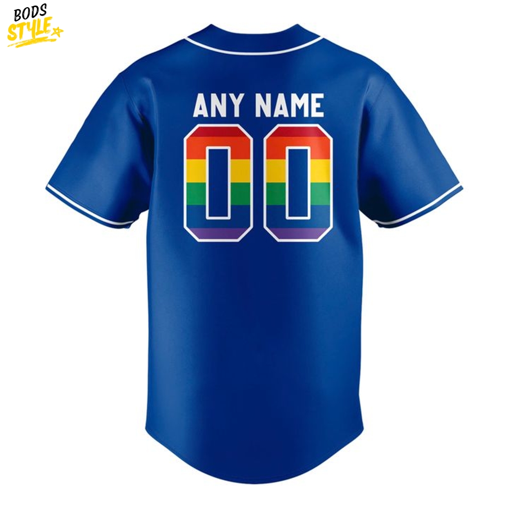 Durham Bulls Pride Month Personalized Baseball Jersey Durham Bulls Pride Month Personalized Baseball Jersey