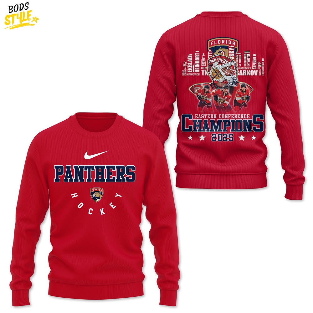 Florida Panthers Hockey Eastern Conference Champions 2025 Shirt Florida Panthers Hockey Eastern Conference Champions 2025 Shirt