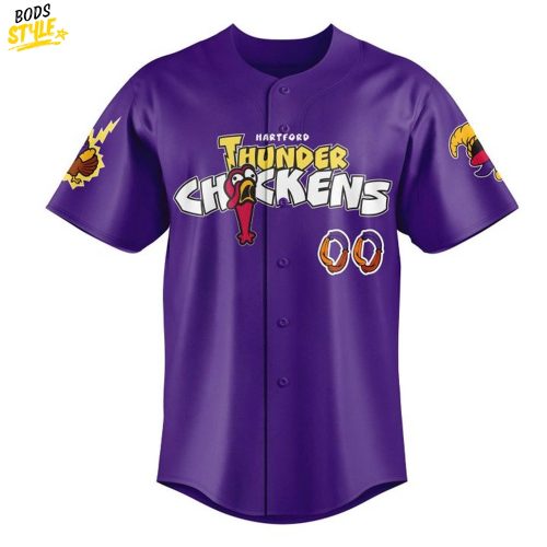 Hartford Yard Goats “Thunder Chickens” Personalized Baseball Jersey