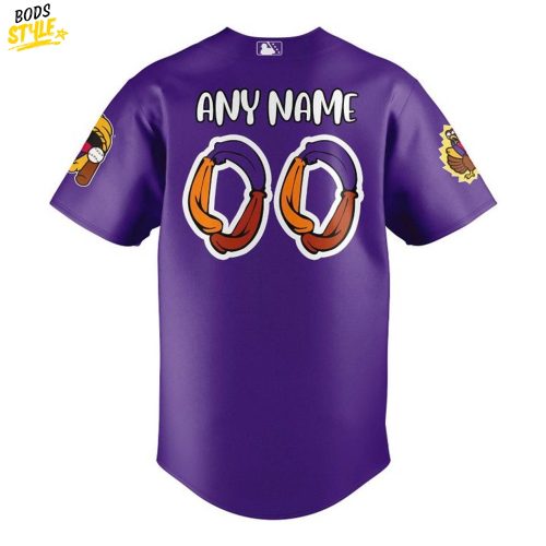 Hartford Yard Goats “Thunder Chickens” Personalized Baseball Jersey