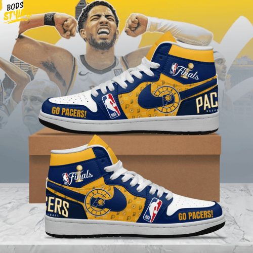 Indiana Pacers 2025 NBA Finals Go Pacers Nike Air Jordan 1