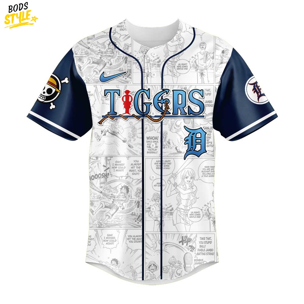 Limited Edition Detroit Tigers One Piece Night Game Jersey Limited Edition Detroit Tigers One Piece Night Game Jersey