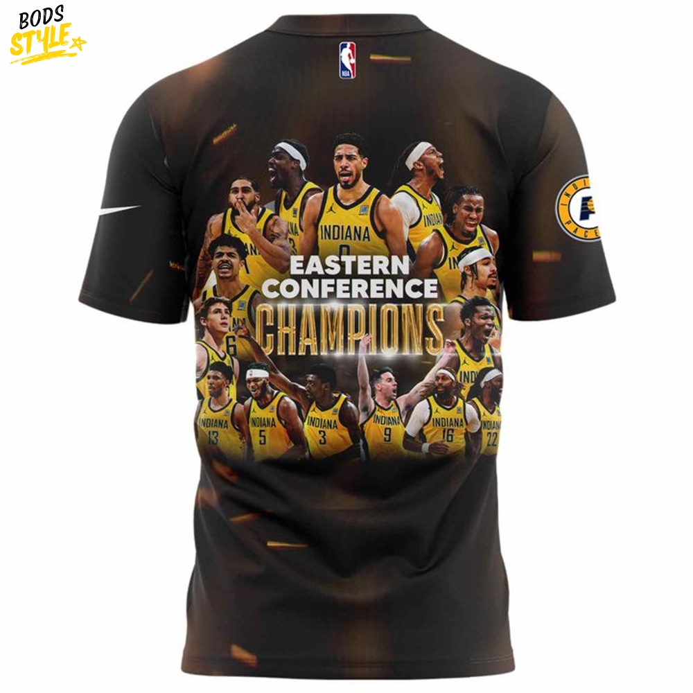 Limited Edition Pacers x EASTERN CONFERENCE CHAMPIONS Shirt 2025 Limited Edition Pacers x EASTERN CONFERENCE CHAMPIONS Shirt 2025