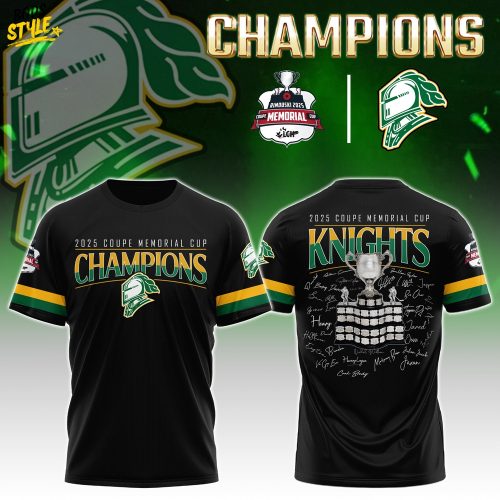 London Knights Champions Memorial Cup 2025 Shirt