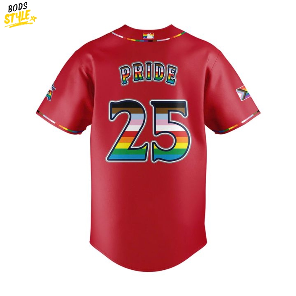 Los Angeles Angels Pride Night 2025 Limited Edition Baseball Jersey Los Angeles Angels Pride Night 2025 Limited Edition Baseball Jersey