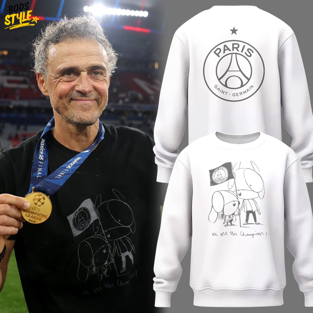 Luis Enrique Sweatshirt Tribute to daughter Xana Luis Enrique Sweatshirt Tribute to daughter Xana