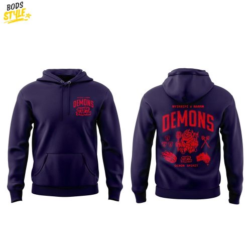 Melbourne Demons Nyirripi x Narrm Demon Spirit Special Hoodie
