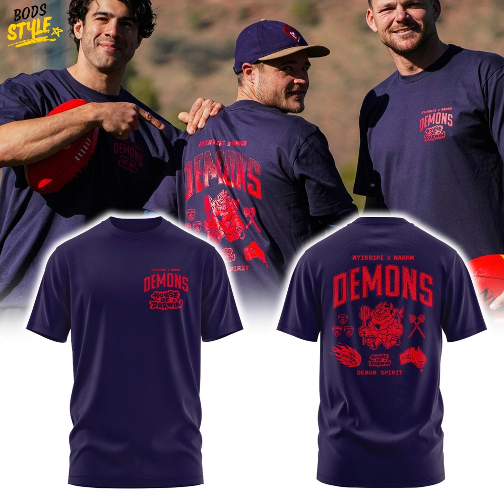 Melbourne Demons Nyirripi x Narrm Demon Spirit Special Tee Melbourne Demons Nyirripi x Narrm Demon Spirit Special Tee
